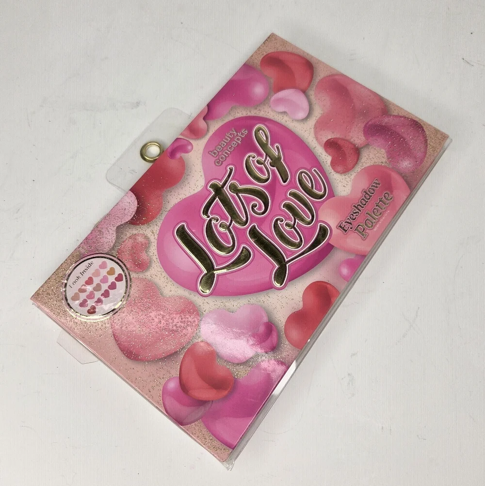 Beauty‎ Concepts Lots Of Love Eyeshadow Palette Hearts Valentine's Day TIKTOK